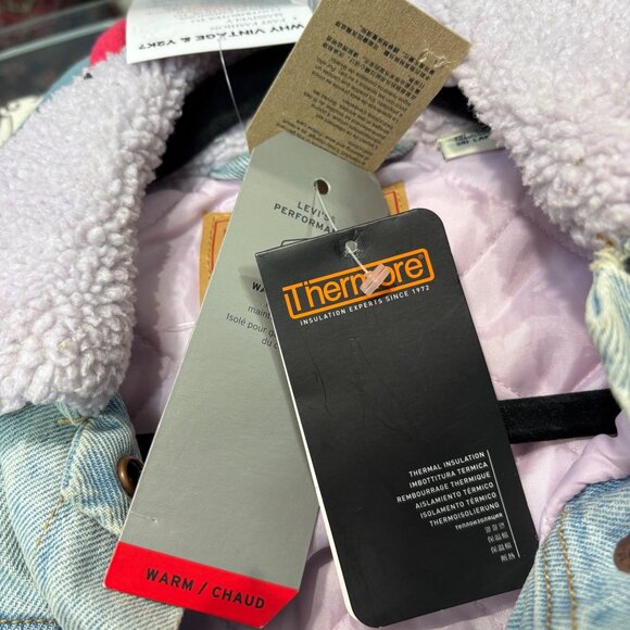 XS - Levi’s Line Denim Jacket New with Tags - Picture 4 of 4